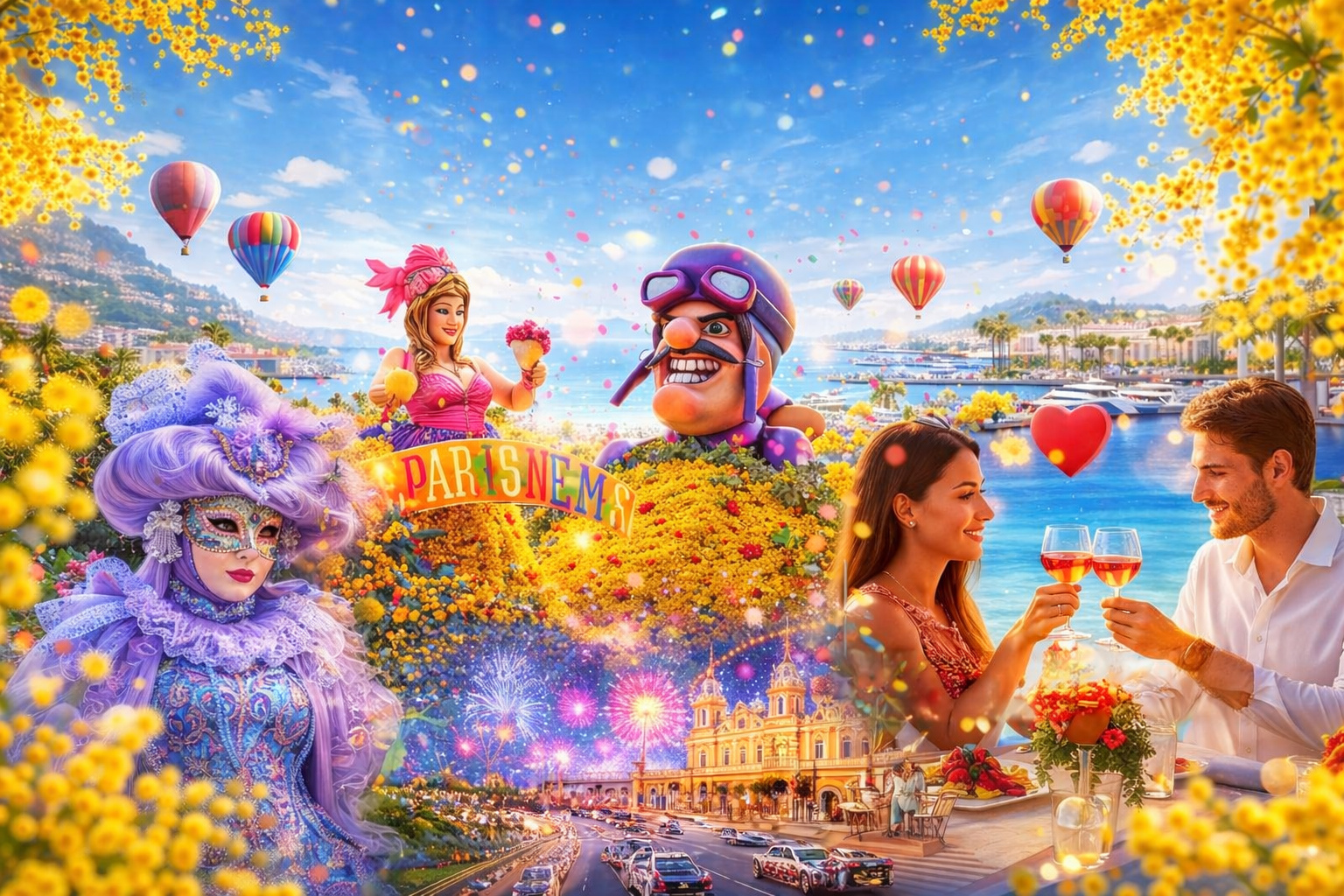 Février sur la Côte d’Azur : événements et festivals